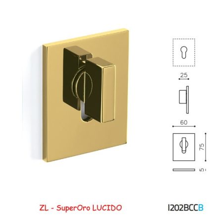 CHIAVISTELLO SPACE BCC SuperOro LUCIDO
