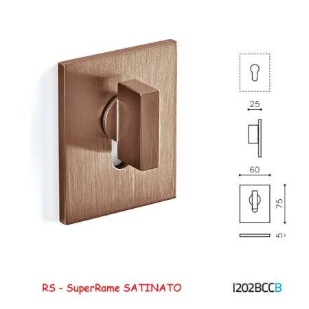 CHIAVISTELLO SPACE BCC SuperRame SATINATO