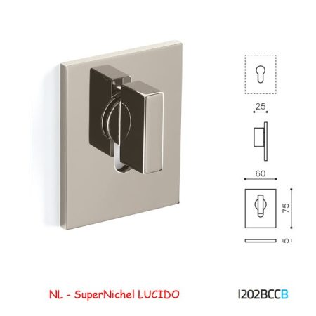 CHIAVISTELLO SPACE BCC SuperNichel LUCIDO