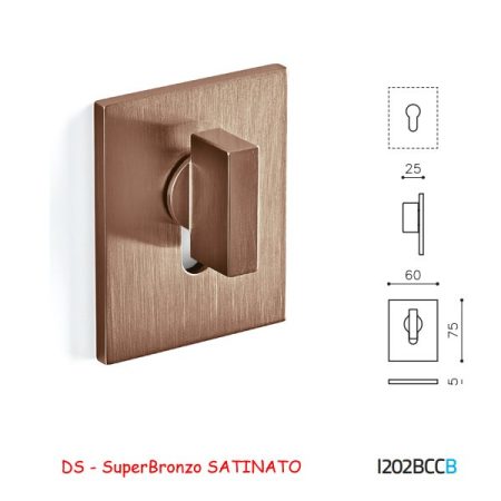 CHIAVISTELLO SPACE BCC SuperBronzo SATINATO