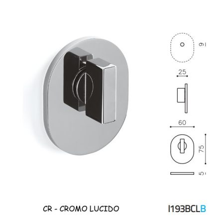 CHIAVISTELLO SPACE BCL CROMO LUCIDO