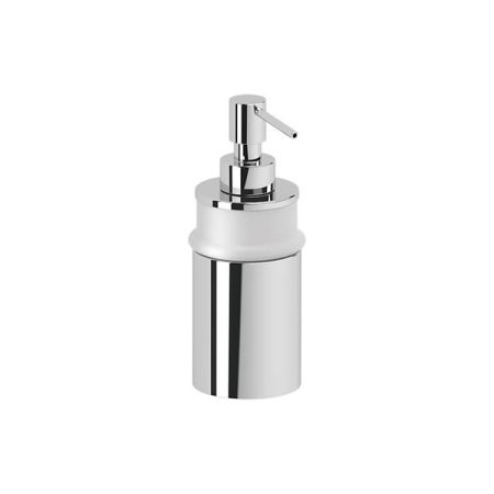 PORTA SAPONE LIQUIDO ACCIAIO LUCIDO