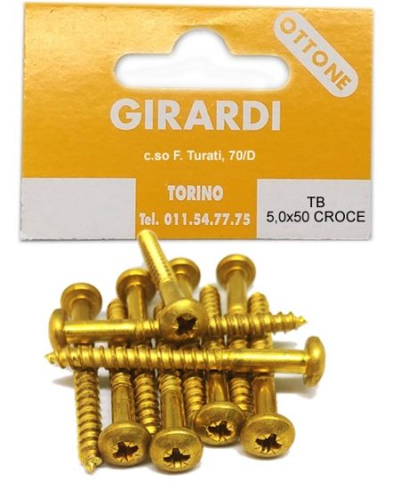 VITE OTTONE TB 5,0x50 T. CROCE