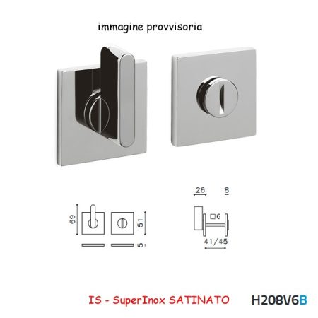 CHIAVISTELLO LINK QB ADA SuperInox SATINATO