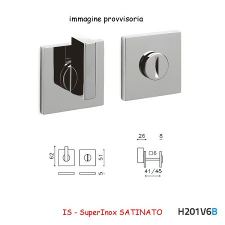 CHIAVISTELLO SPACE QB ADA SuperInox SATINATO