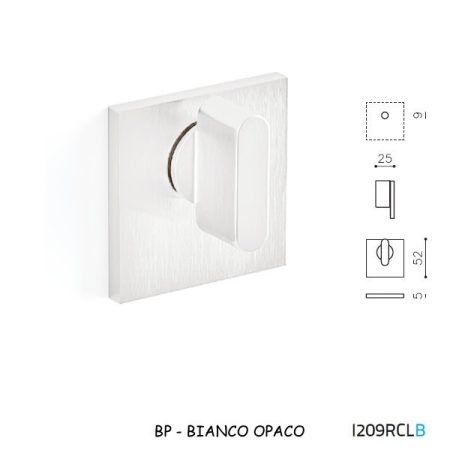 MEZZO CHIAVISTELLO LINK QB RCL BIANCO OPACO