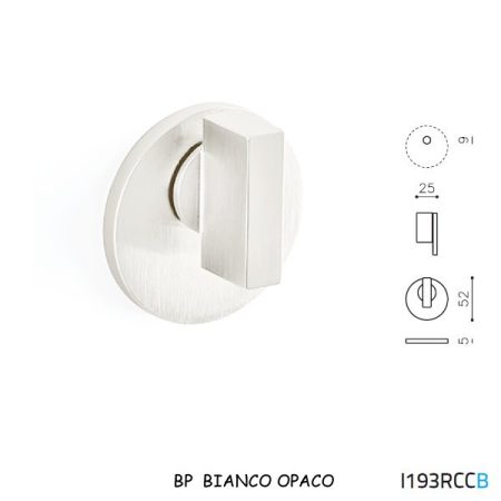 MEZZO CHIAVISTELLO SPACE B RCL BIANCO OPACO