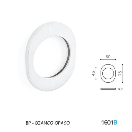PLACCA DEFENDER F46 BIANCO OPACO