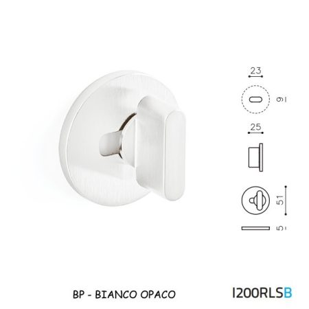 LIMITATORE LINK B RLS BIANCO OPACO