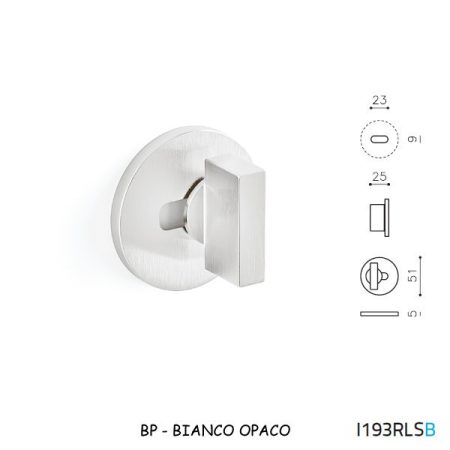 LIMITATORE SPACE B RLS BIANCO OPACO