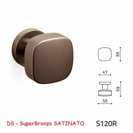 1/2 POMOLO ROGER SuperBronzo SATINATO