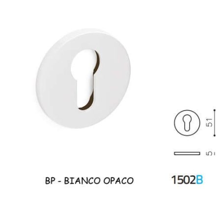 BOCCHETTA B YALE BIANCO OPACO