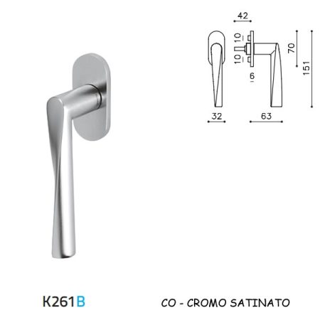 DK DYNAMIC CROMO SATINATO