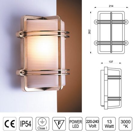 LAMPADA LED 2373 OTTONE