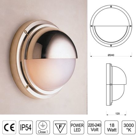 TARTARUGA LED 2225 OTTONE