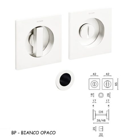 GIOTTO Q WC BIANCO OPACO