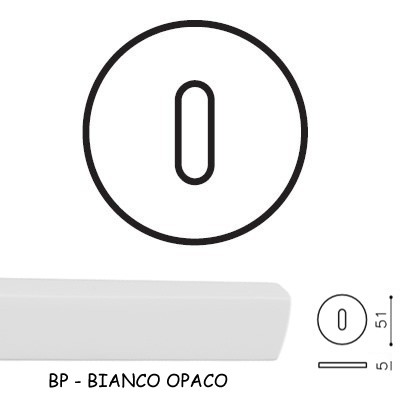 BOCCHETTA B PATENT BIANCO OPACO