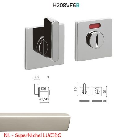 CHIAVISTELLO LINK QB ADA L/O SuperNichel LUCIDO