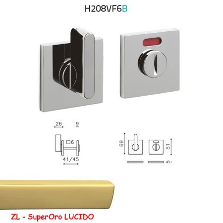 CHIAVISTELLO LINK QB ADA L/O SuperOro LUCIDO