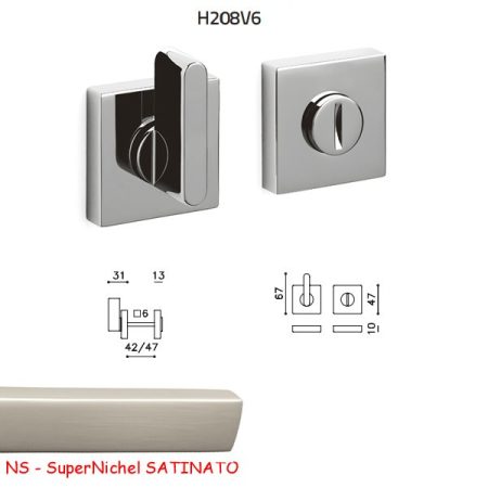 CHIAVISTELLO LINK Q ADA SuperNichel SATINATO