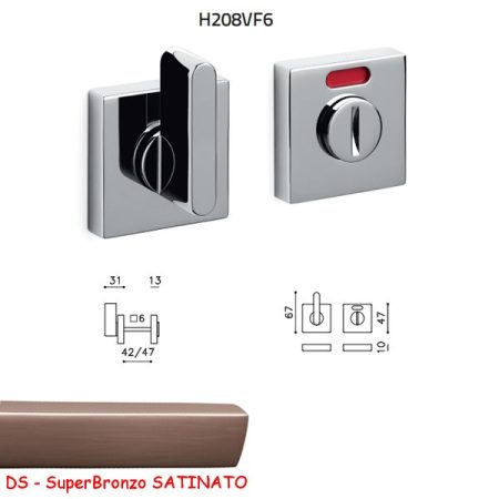 CHIAVISTELLO LINK Q ADA L/O SuperBronzo SATINATO
