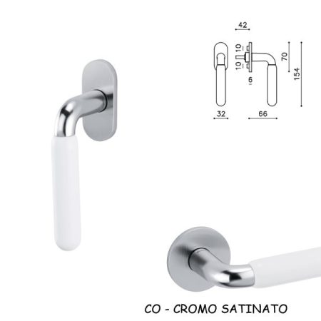 DK ALBA CROMO SATINATO