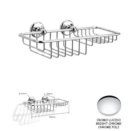 GRIGLIA N1026-W CROMO LUCIDO