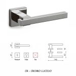 MANIGLIA BIOS CROMO LUCIDO