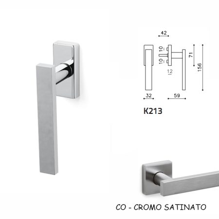 DK BLADE CROMO SATINATO