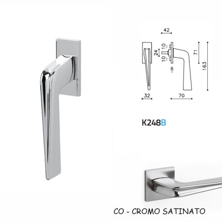 DK CHEVRON CROMO SATINATO