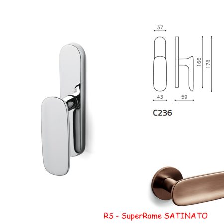 CREMONESE CONCA SuperRame SATINATO