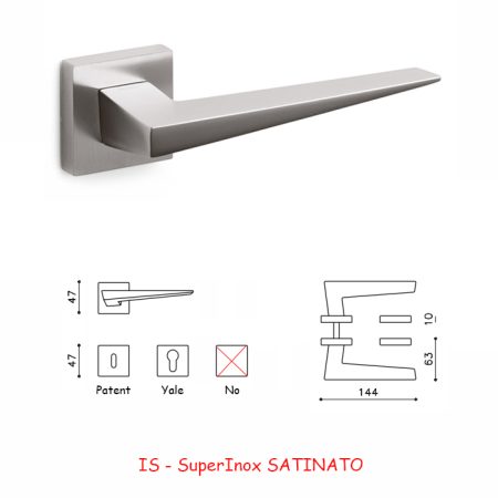 MANIGLIA DENVER SuperInox SATINATO