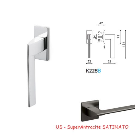 DK TREND SuperAntracite SATINATO