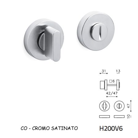 CHIAVISTELLO LINK T CROMO SATINATO