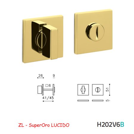 CHIAVISTELLO SPACE QB SuperOro LUCIDO