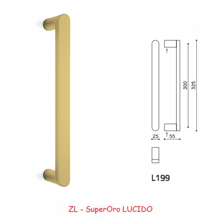 MANIGLIONE LINK SuperOro LUCIDO