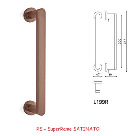 MANIGLIONE LINK R SuperOro LUCIDO