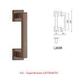 MANIGLIONE PLANET Q SuperBronzo SATINATO