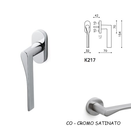 DK FIN CROMO SATINATO
