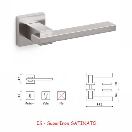MANIGLIA MINERVA SuperInox SATINATO