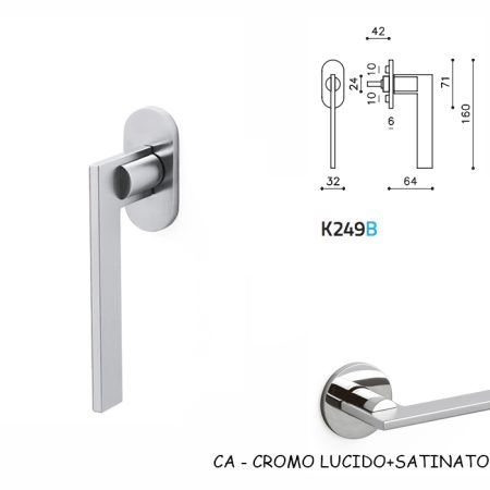 DK OPEN CROMO LUCIDO+SATINATO