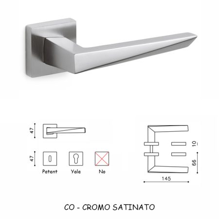 MANIGLIA SKY CROMO SATINATO