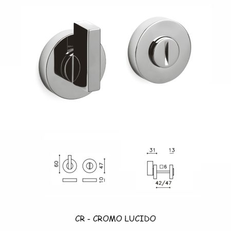 CHIAVISTELLO SPACE ADA CROMO LUCIDO