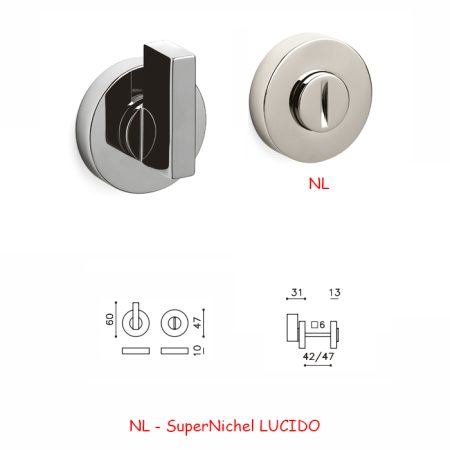 CHIAVISTELLO SPACE ADA SuperNichel LUCIDO