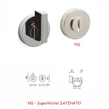 CHIAVISTELLO SPACE ADA SuperNichel SATINATO