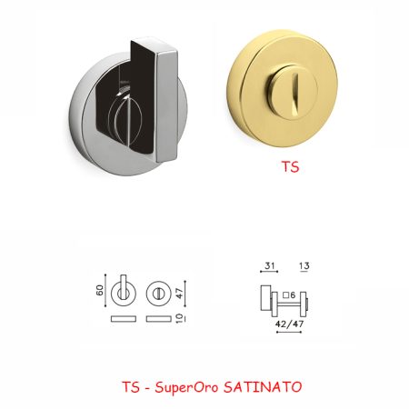 CHIAVISTELLO SPACE ADA SuperOro SATINATO