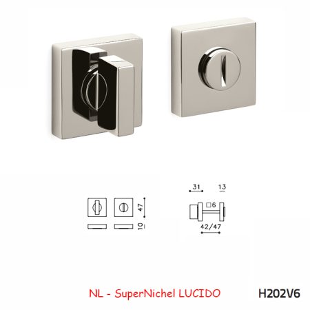 CHIAVISTELLO SPACE Q SuperNichel LUCIDO