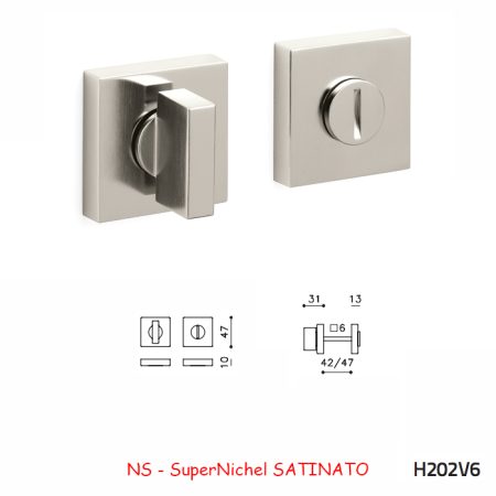 CHIAVISTELLO SPACE Q SuperNichel SATINATO