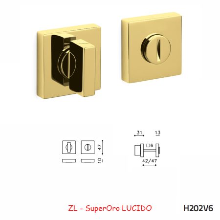 CHIAVISTELLO SPACE Q SuperOro LUCIDO