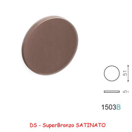 BOCCHETTA B CIECA SuperBronzo SATINATO